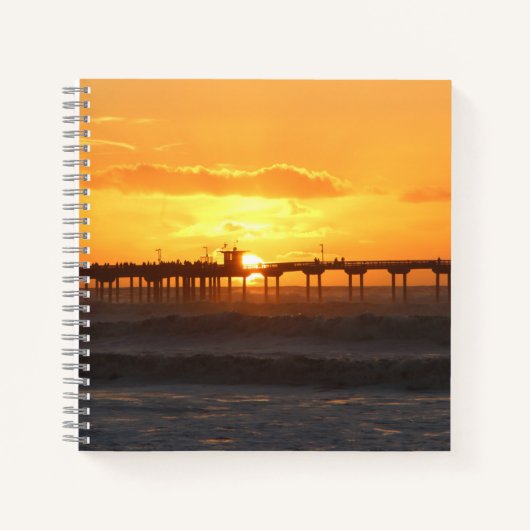 カリフォルニア・ピアアットサンセット ノートブック (正面)