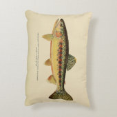 カリフォルニア・ピロー・ソーダ・クリークのゴールデン・トラウト アクセントクッション (裏面(縦))