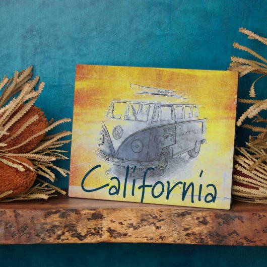 カリフォルニア フォトプラーク (側面)
