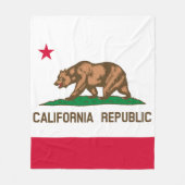 カリフォルニア フリースブランケット (正面)
