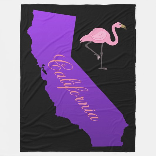 カリフォルニア フリースブランケット (正面)
