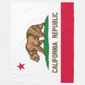 カリフォルニア フリースブランケット (正面)