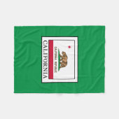 カリフォルニア フリースブランケット (正面(横))