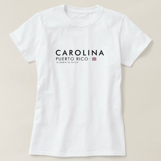 カリフォルニア プエルトリコ Tシャツ | Coordinates Tee (デザイン正面)