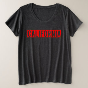 カリフォルニア プラスサイズTシャツ