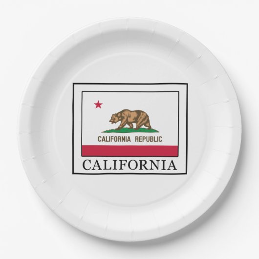 カリフォルニア ペーパープレート (正面)