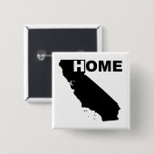 カリフォルニア ホームボタン バッジ 愛してる (正面&裏面)