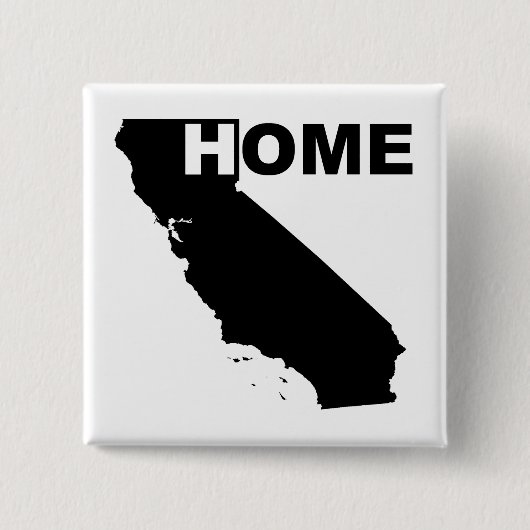 カリフォルニア ホームボタン バッジ 愛してる (正面)