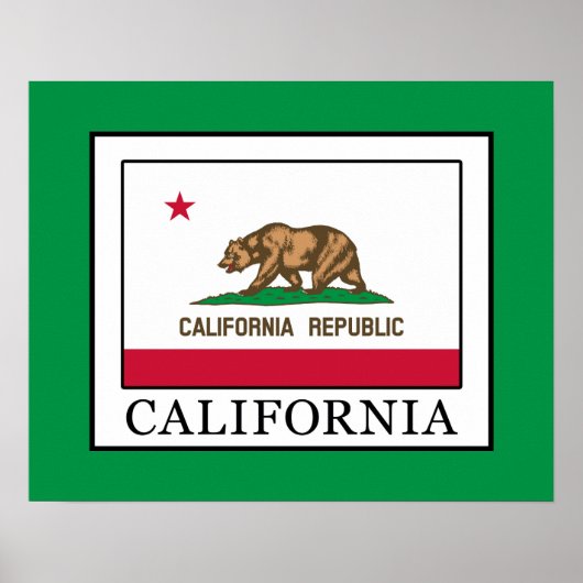 カリフォルニア ポスター (正面)