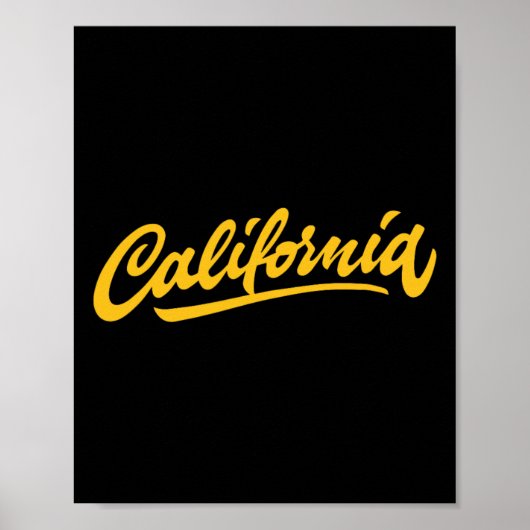カリフォルニア ポスター (正面)
