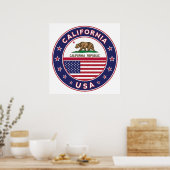 カリフォルニア ポスター (キッチン)
