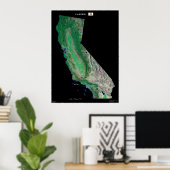 カリフォルニア ポスター (ホームオフィス)