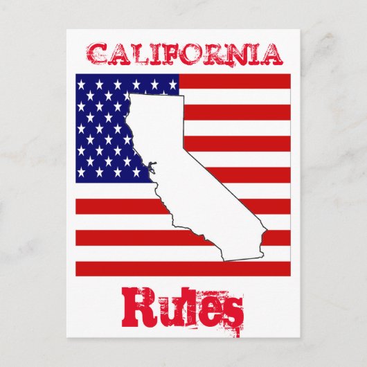カリフォルニア ポストカード (正面)
