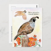 カリフォルニア ポストカード (正面/裏面)