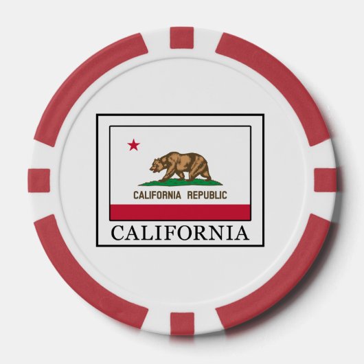 カリフォルニア ポーカーチップ (正面)