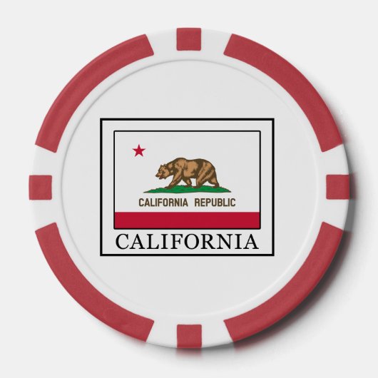 カリフォルニア ポーカーチップ (正面)