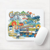 カリフォルニア マウスパッド (マウス)