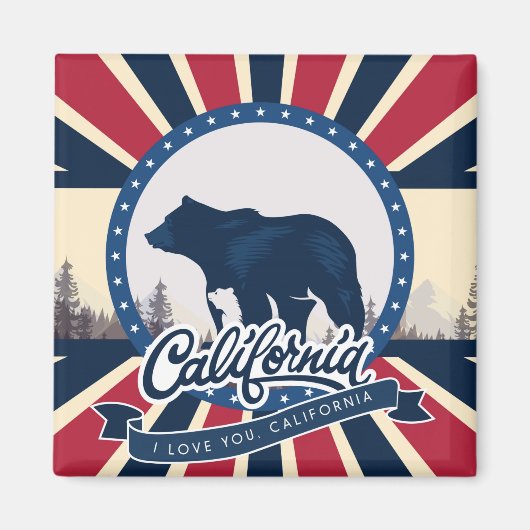 カリフォルニア マグネット (正面)