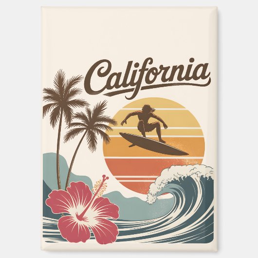 カリフォルニア マグネット (正面)