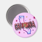 カリフォルニア マグネット (正面/裏面)