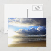 カリフォルニア – マンハッタンビーチ。J ポストカード (正面/裏面)