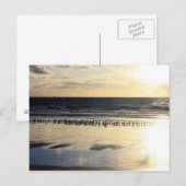 カリフォルニア - マンハッタン ビーチ。 K ポストカード (正面/裏面)