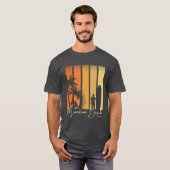 カリフォルニア ムーンストーン ビーチ サーフィン Tシャツ (正面フル)