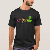 カリフォルニア ヤシの木 Tシャツ (正面)