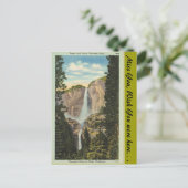 カリフォルニア、ヨセミテ秋 ポストカード (スタンド正面)