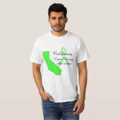 カリフォルニア ライム病啓発Tシャツ Tシャツ (正面フル)