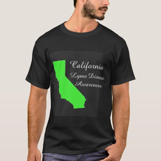 カリフォルニア ライム病啓発Tシャツ Tシャツ (正面)