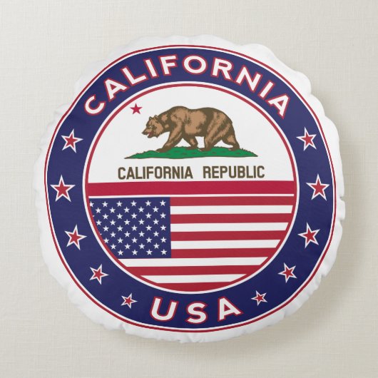 カリフォルニア ラウンドクッション (正面)