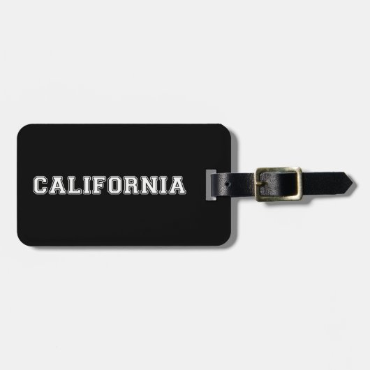 カリフォルニア ラゲッジタグ (正面横)
