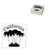 カリフォルニア ラバースタンプ (押印)
