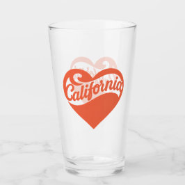 カリフォルニア・ラブ エッチンググラス タンブラーグラス