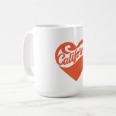 カリフォルニア・ラブ コーヒーマグカップ (正面左)