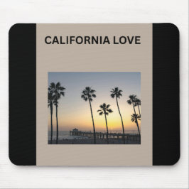 カリフォルニア・ラブ ❤️ マウスパッド