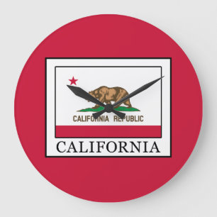 カリフォルニア ラージ壁時計