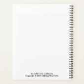 カリフォルニア・ラ・ジョーラ・コーブ プランナー手帳 (裏面)