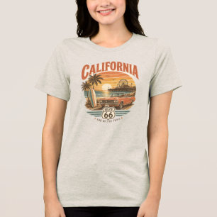 カリフォルニア ルート66 ヴィンテージ トライブレンドＴシャツ