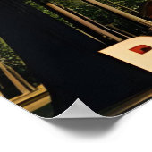 カリフォルニア レッドウッド国立公園 ヴィンテージ ポスター (角)