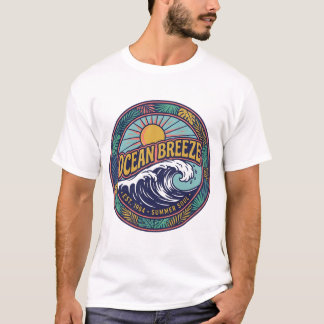 カリフォルニア レトロ サーフィン パシフィックコースト Tシャツ