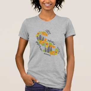 カリフォルニア·ワイルドフラワー·ティー Tシャツ