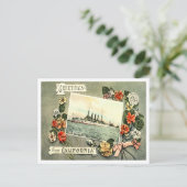 カリフォルニア・ヴィンテージ・トラベルからの挨拶 ポストカード (スタンド正面)