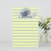 カリフォルニア 便箋 (スタンド正面)
