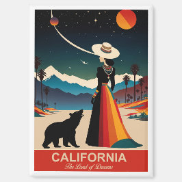 カリフォルニア:夢の国の磁石 マグネット