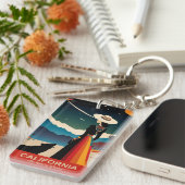 カリフォルニア：夢の国 キーホルダー (正面右)