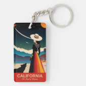 カリフォルニア：夢の国 キーホルダー (裏面)
