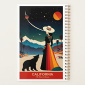 カリフォルニア：夢の国 プランナー手帳 (裏面)