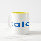 カリフォルニア-永久に-カッコいい ツートーンマグカップ (正面左)